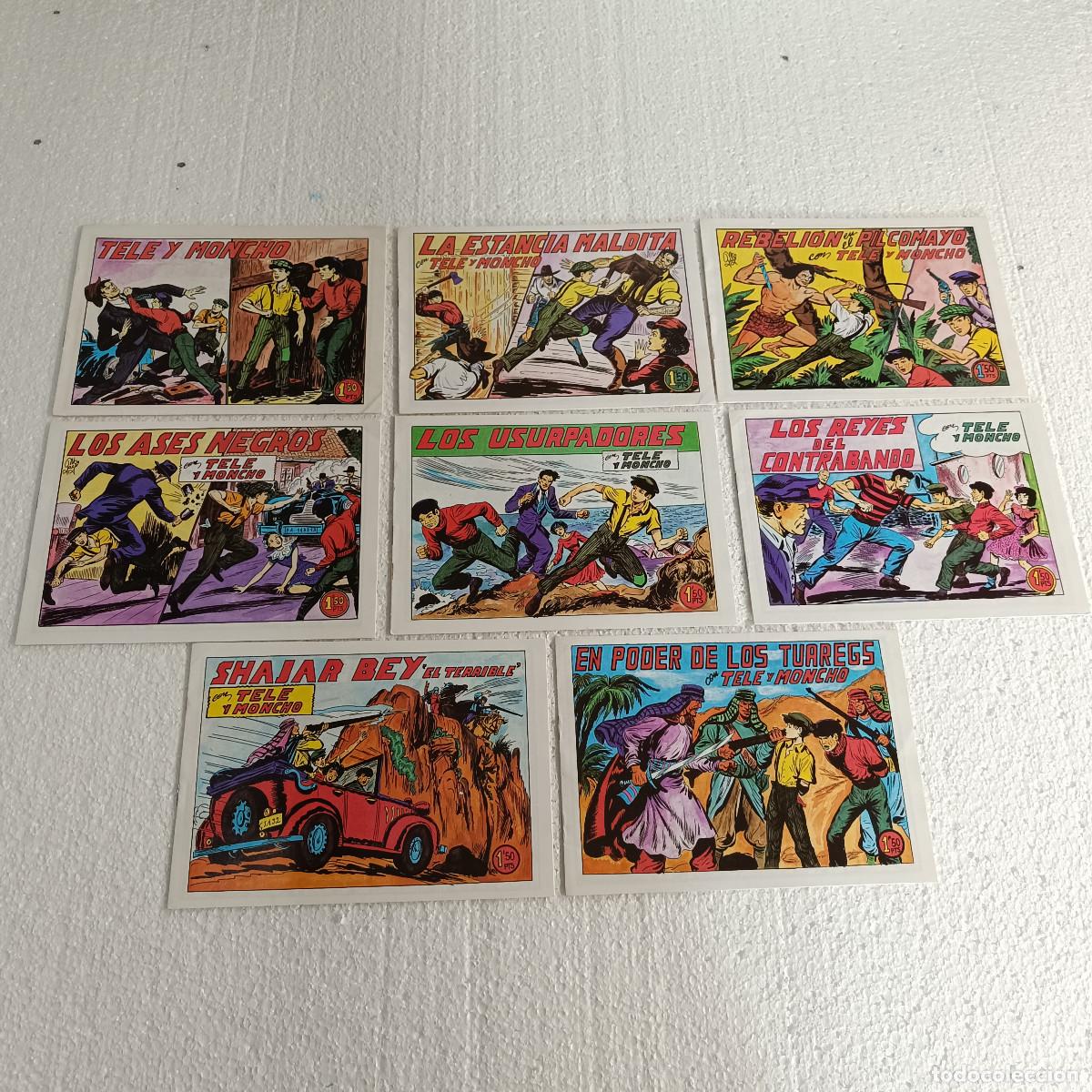 Tebeos: COMIC TELE Y MOCHO. COMPLETA 8 TOMOS. REEDICION. - Foto 2