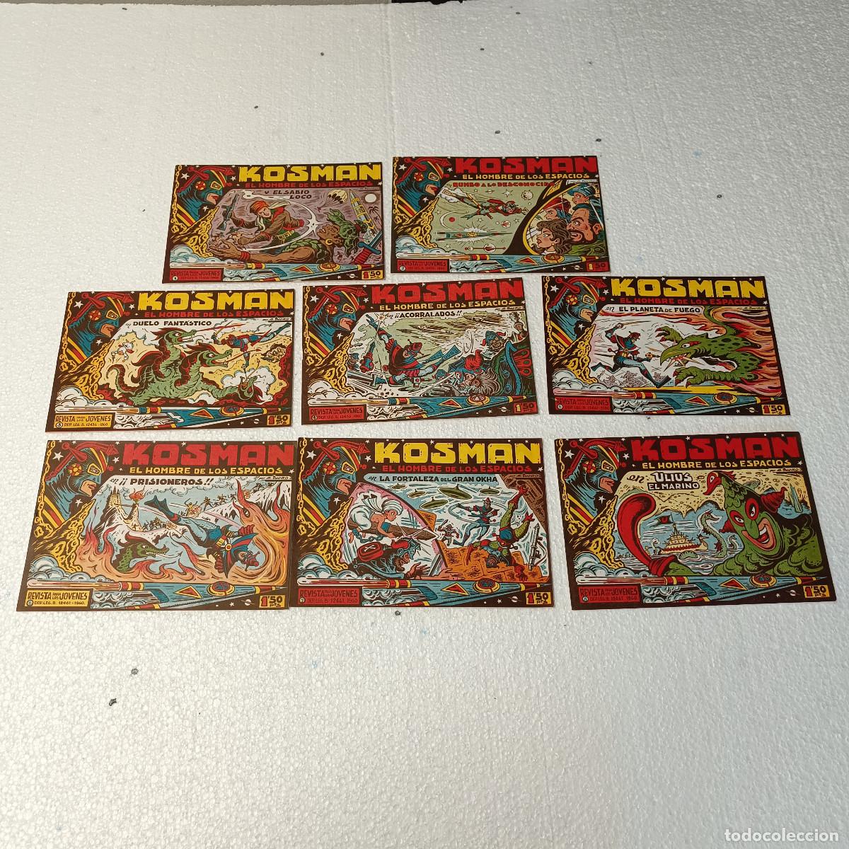 Tebeos: COMIC KOSMAN EL HOMBRE DE LOS ESPACIOS. COMPLETA 16 TOMOS. REEDICION. - Foto 2