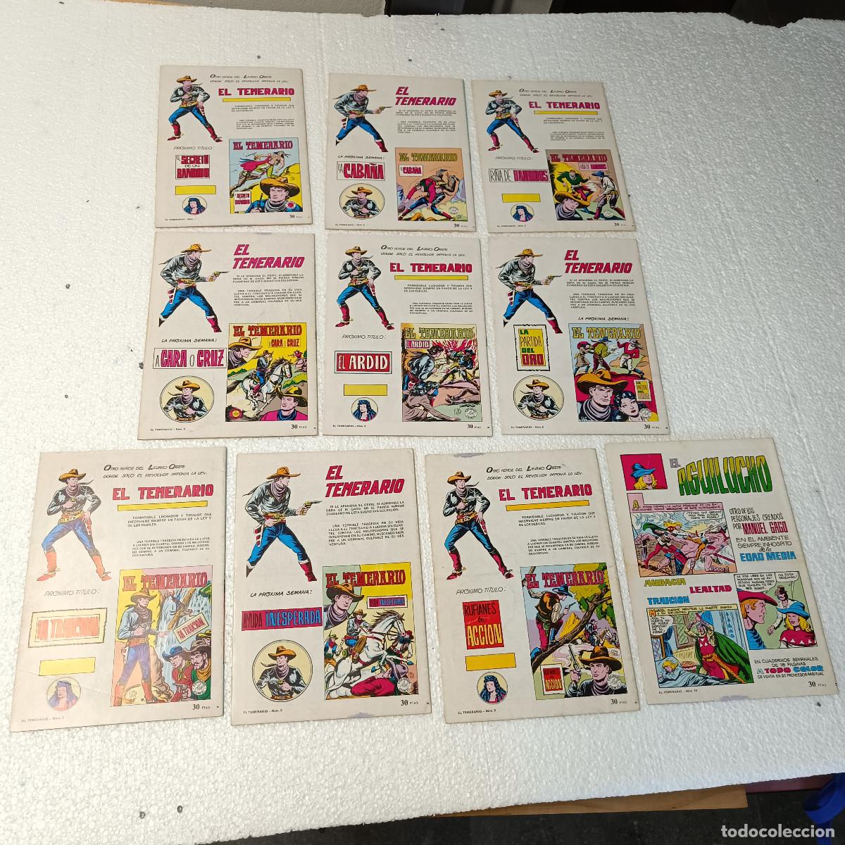 Tebeos: COMIC EL TEMPLARIO. COMPLETA 10 TOMOS. REEDICION. - Foto 3