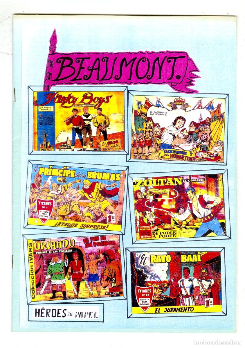 Tebeos: Beaumont / H&eacute;roes de Papel / N.51 - Foto 1
