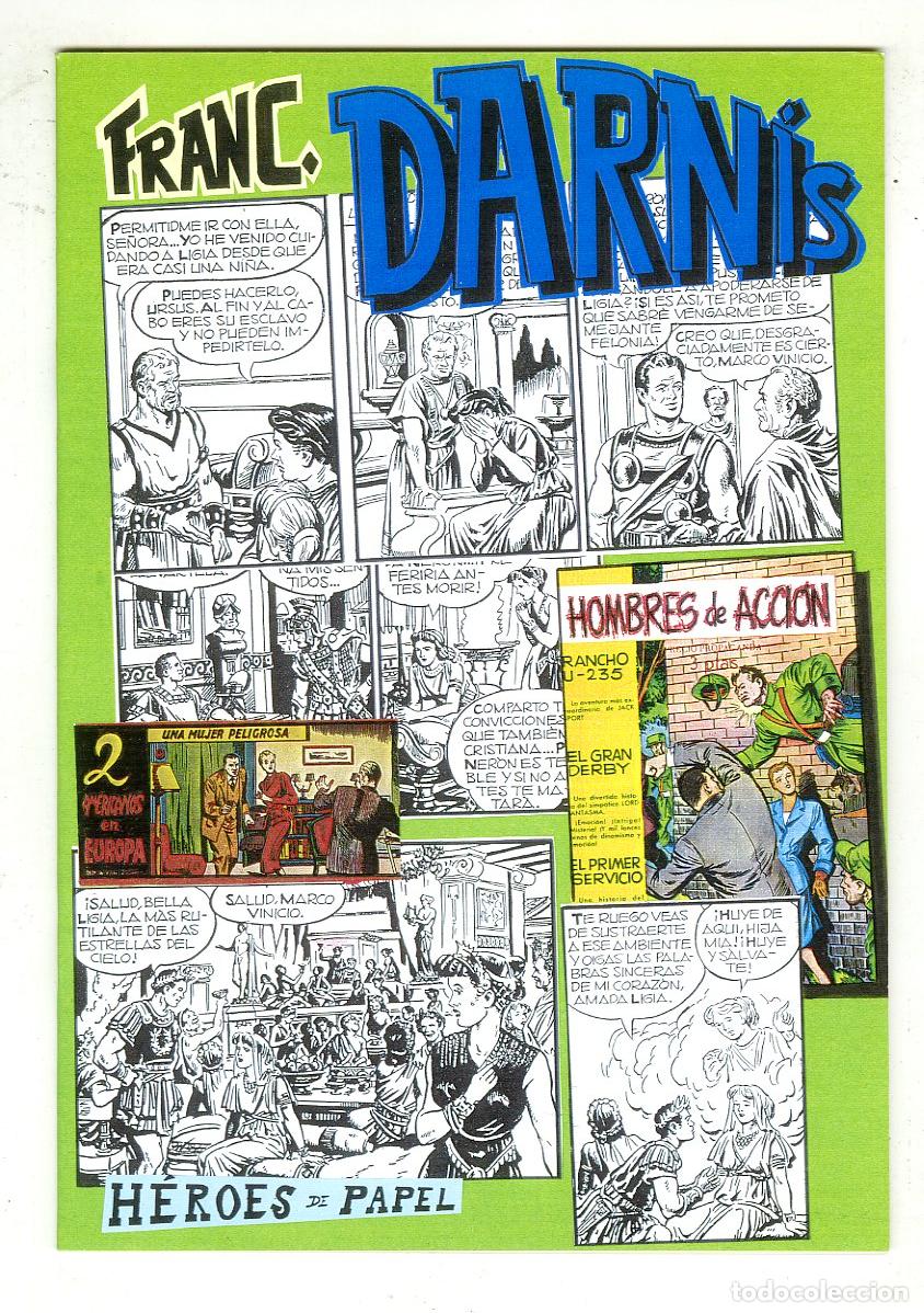 Tebeos: Franc. Darn&iacute;s / H&eacute;roes de Papel / N.12 - Foto 1