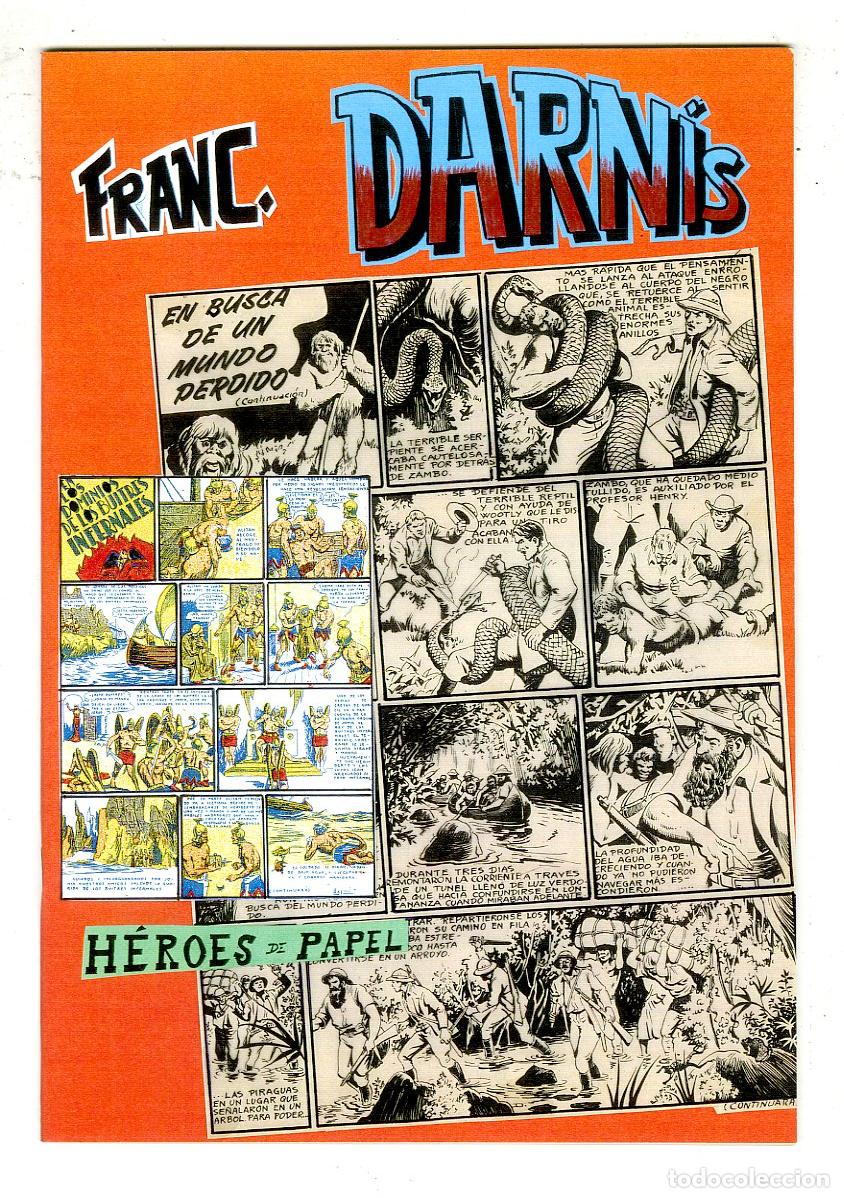 Tebeos: Franc. Darn&iacute;s / H&eacute;roes de Papel / N.9 - Foto 1
