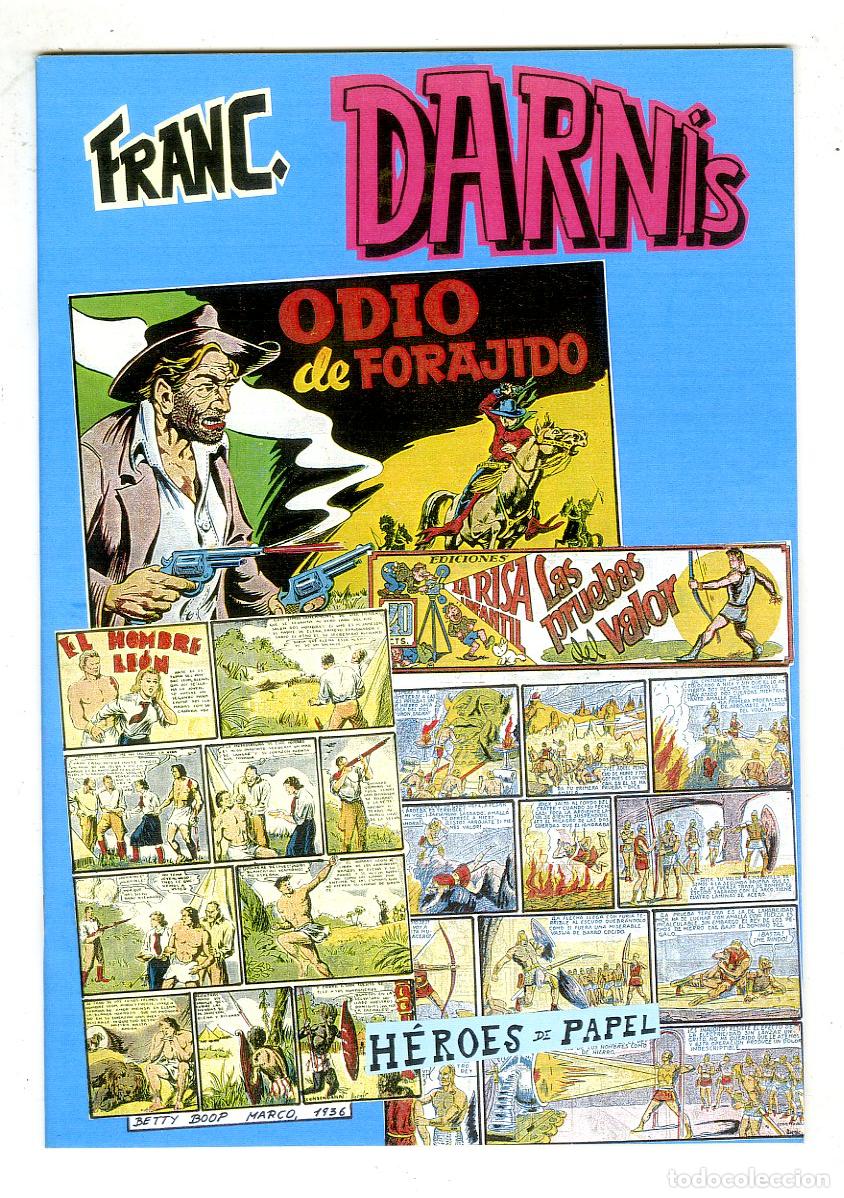 Tebeos: Franc. Darn&iacute;s / H&eacute;roes de Papel / N.11 - Foto 1