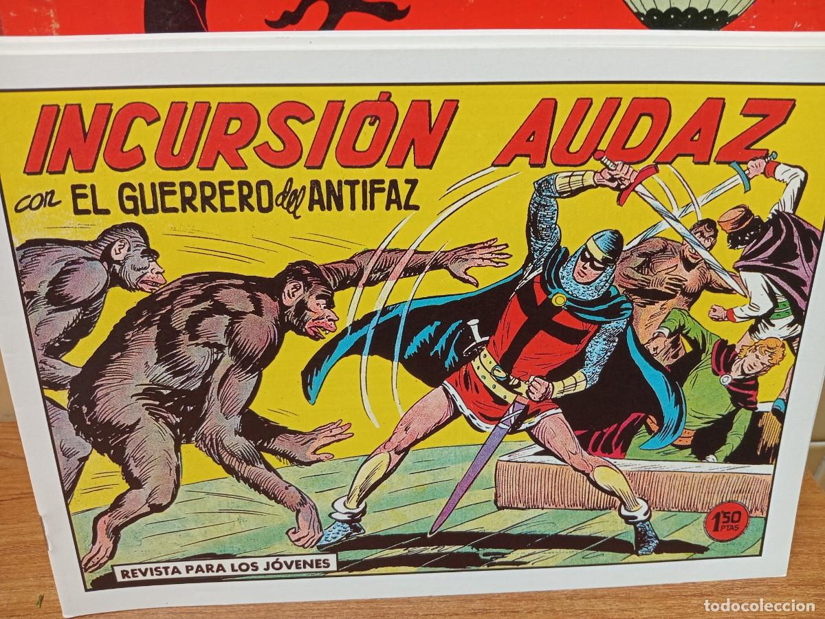 Tebeos: EL GUERRERO DEL ANTIFAZ - N&ordm; 398 - FACSIMIL - Foto 1