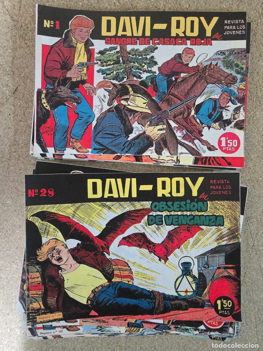 Tebeos: Davi-Roy.Completa 28 Tebeos.Editorial Creo.Facsimil - Foto 1