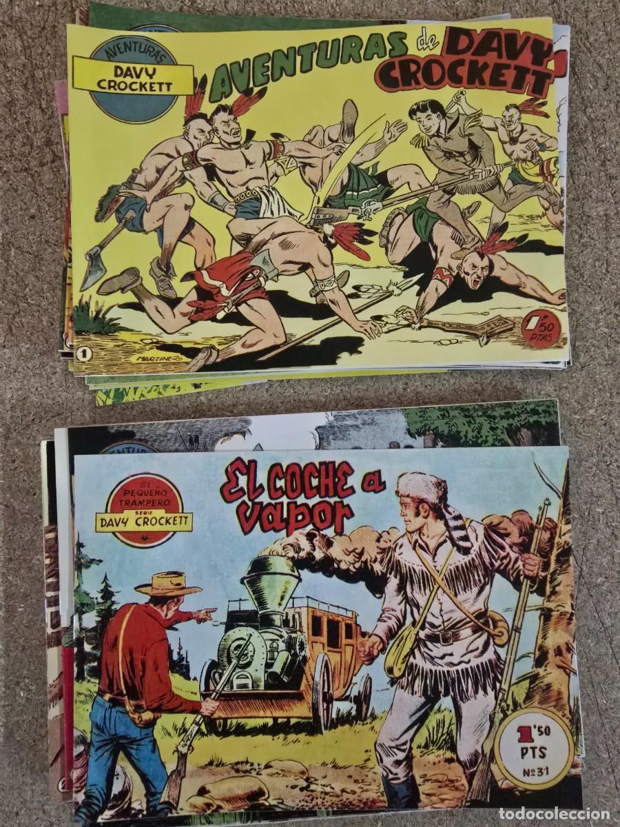 Tebeos: Davy Crockett.Completa 31 Tebeos.Ferma.Facsimil - Foto 1