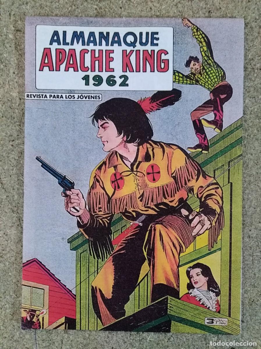 Tebeos: Apache King.Almanaque 1962.Valenciana.Facsimil - Foto 1