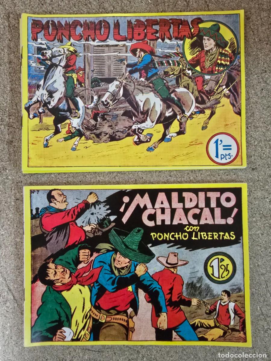 Tebeos: Poncho Libertas.Completa 12 Tebeos.Marco.Facsimil - Foto 1