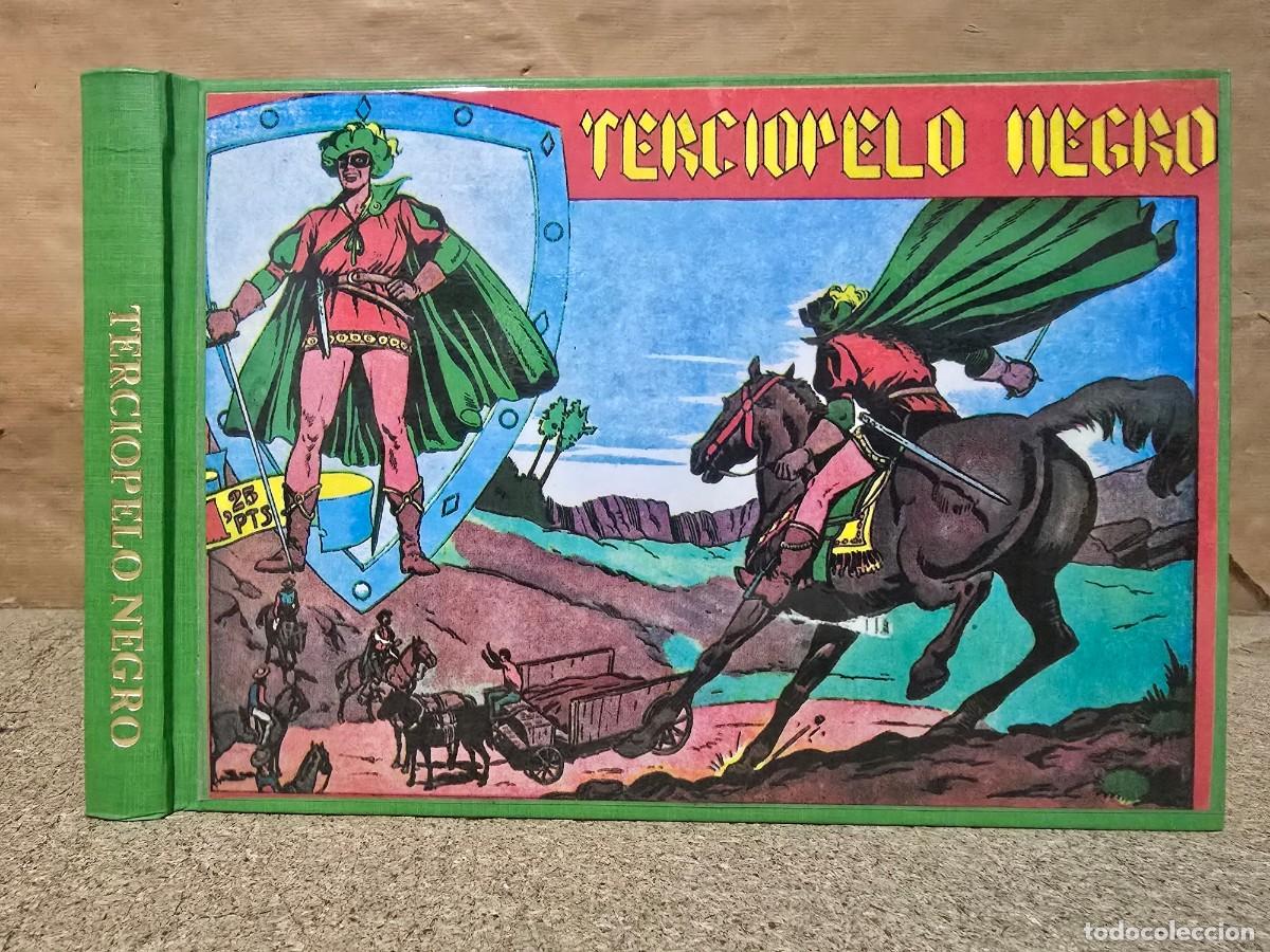 Tebeos: Terciopelo Negro.Completa.25 Tebeos en un Tomo.Maga.Facsimil