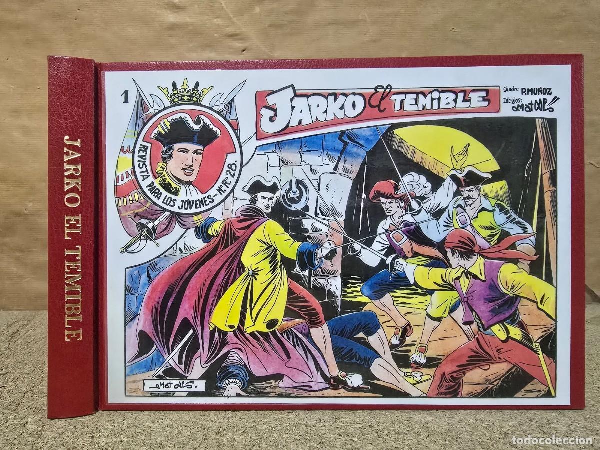 Tebeos: Jarko El Temible.Completa.20Tebeos en un Tomo.Grafidea.Facsimil