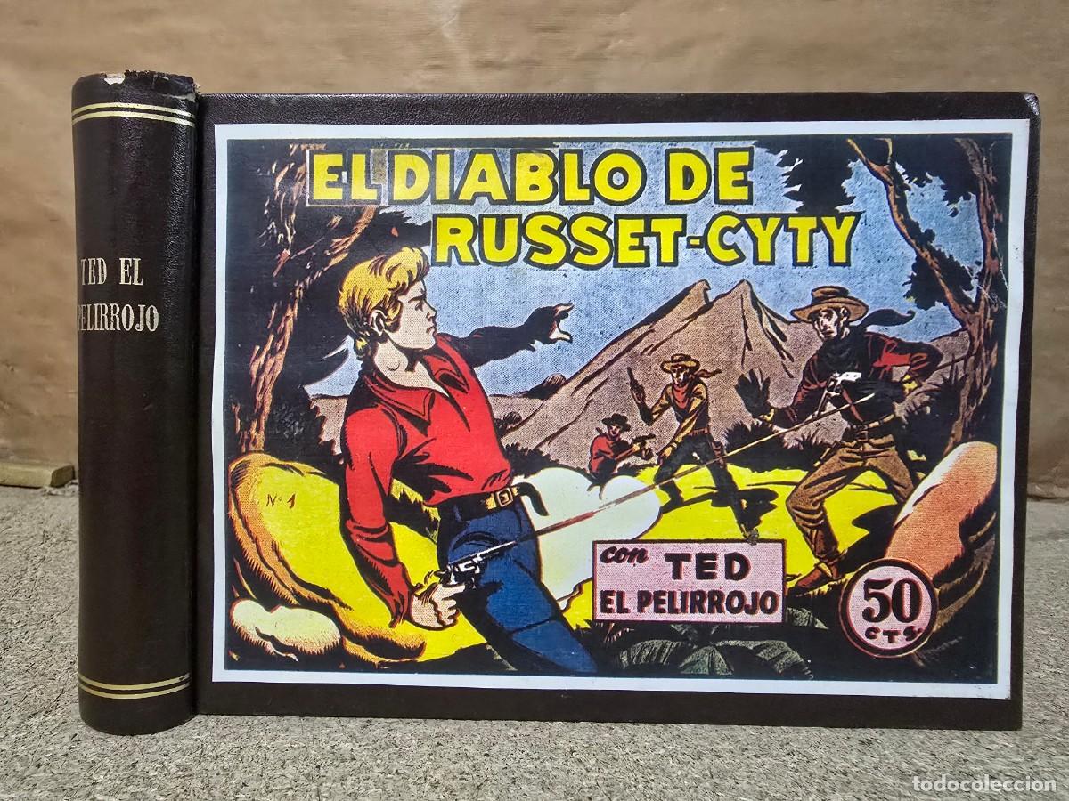 Tebeos: Ted El Pelirrojo.Completa.27 Tebeos en un Tomo.Bruguera.Facsimil