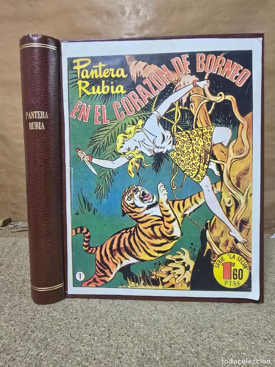 Tebeos: Pantera Rubia.Completa.57 Tebeos en un Tomo.Hispano Americana.Facsimil