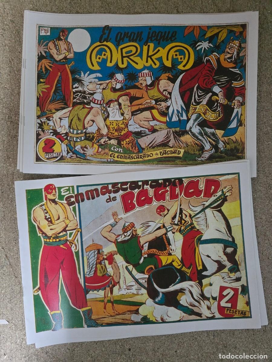Tebeos: El Enmascarado de Bagdad.Completa.6 Tebeos.Toray.Facsimil