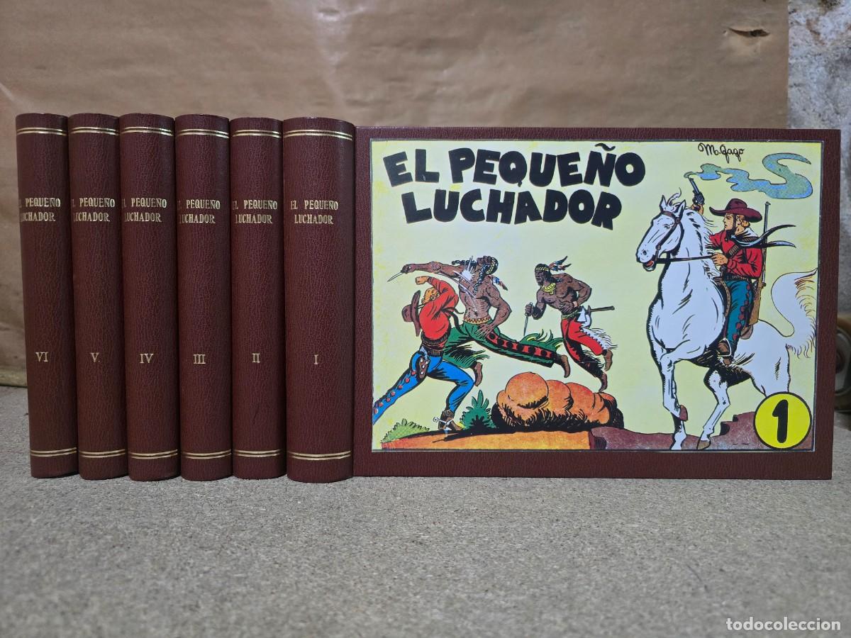 Tebeos: El Peque&ntilde;o Luchador.Completa 230 Tebeos.Encuadernados en Seis Tomos.Valencina.Facsimil