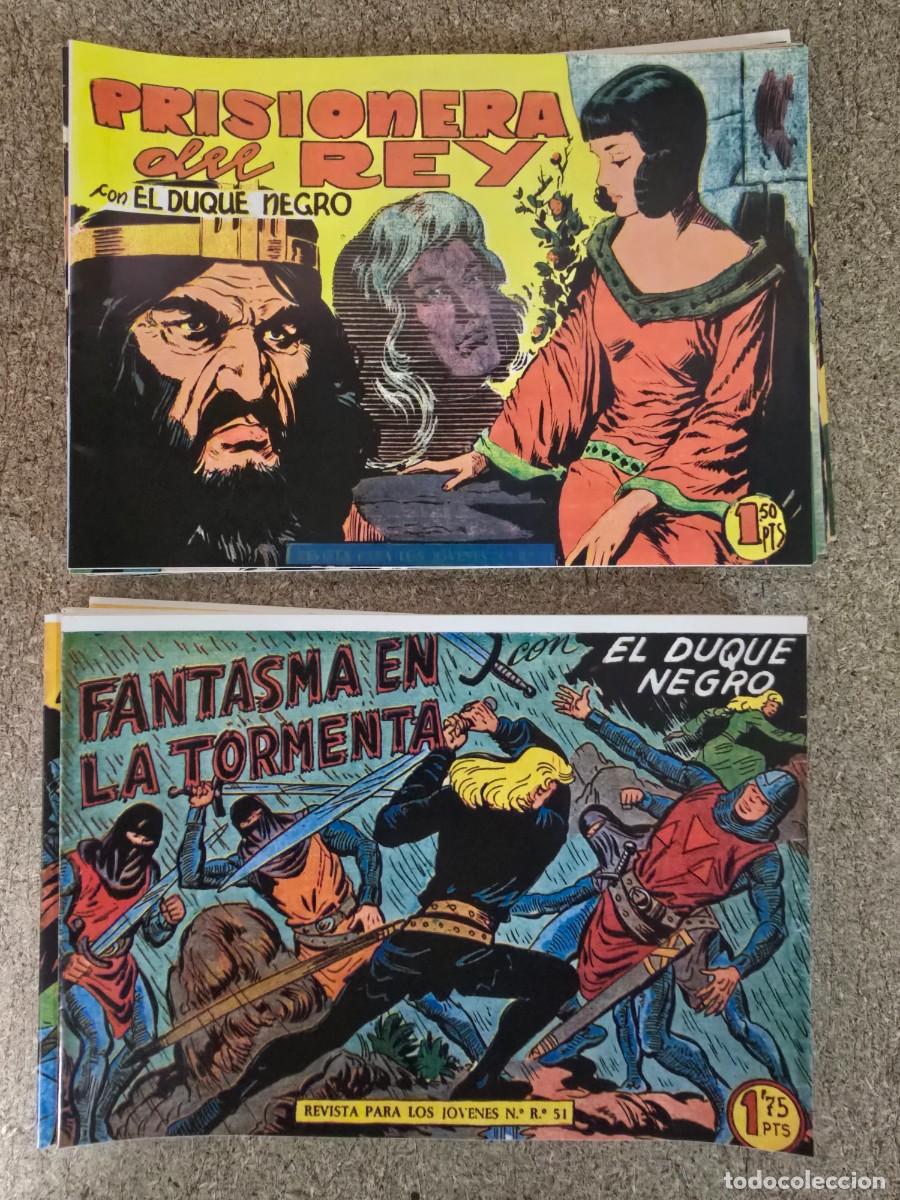 Tebeos: El Duque Negro.Completa 42 Tebeos.Maga.Facsimil