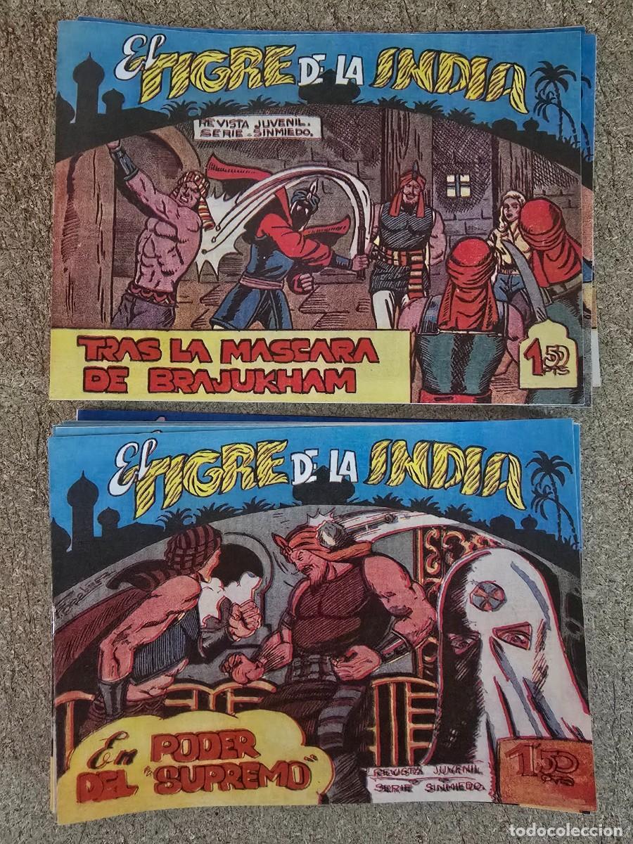 Tebeos: El Tigre de la India.Completa 26 Tebeos.Acropolis.Facsimil