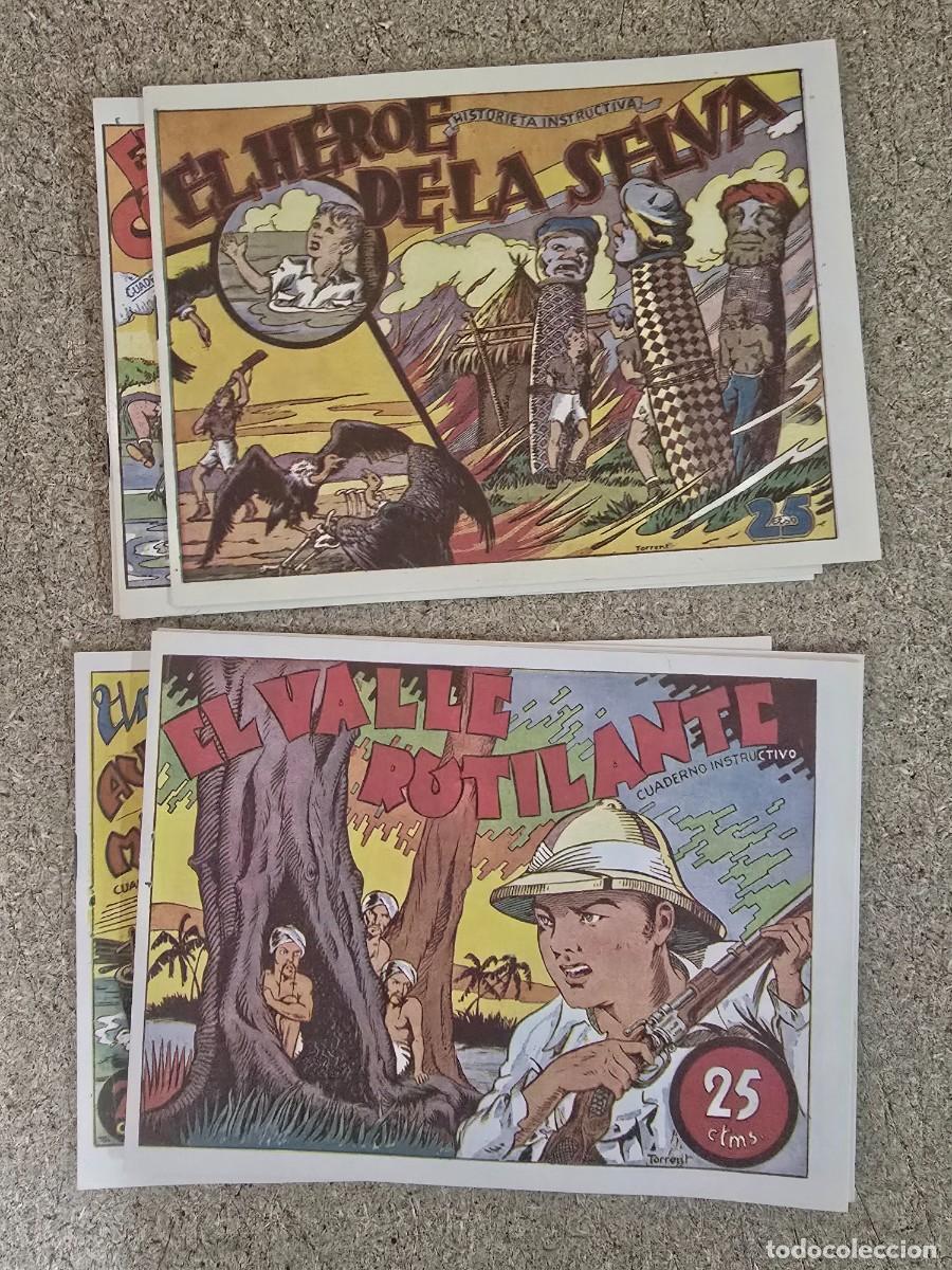 Tebeos: Aventuras del Cadete Federico.Completa 7 Tebeos.Hispano Americana.Facsimil