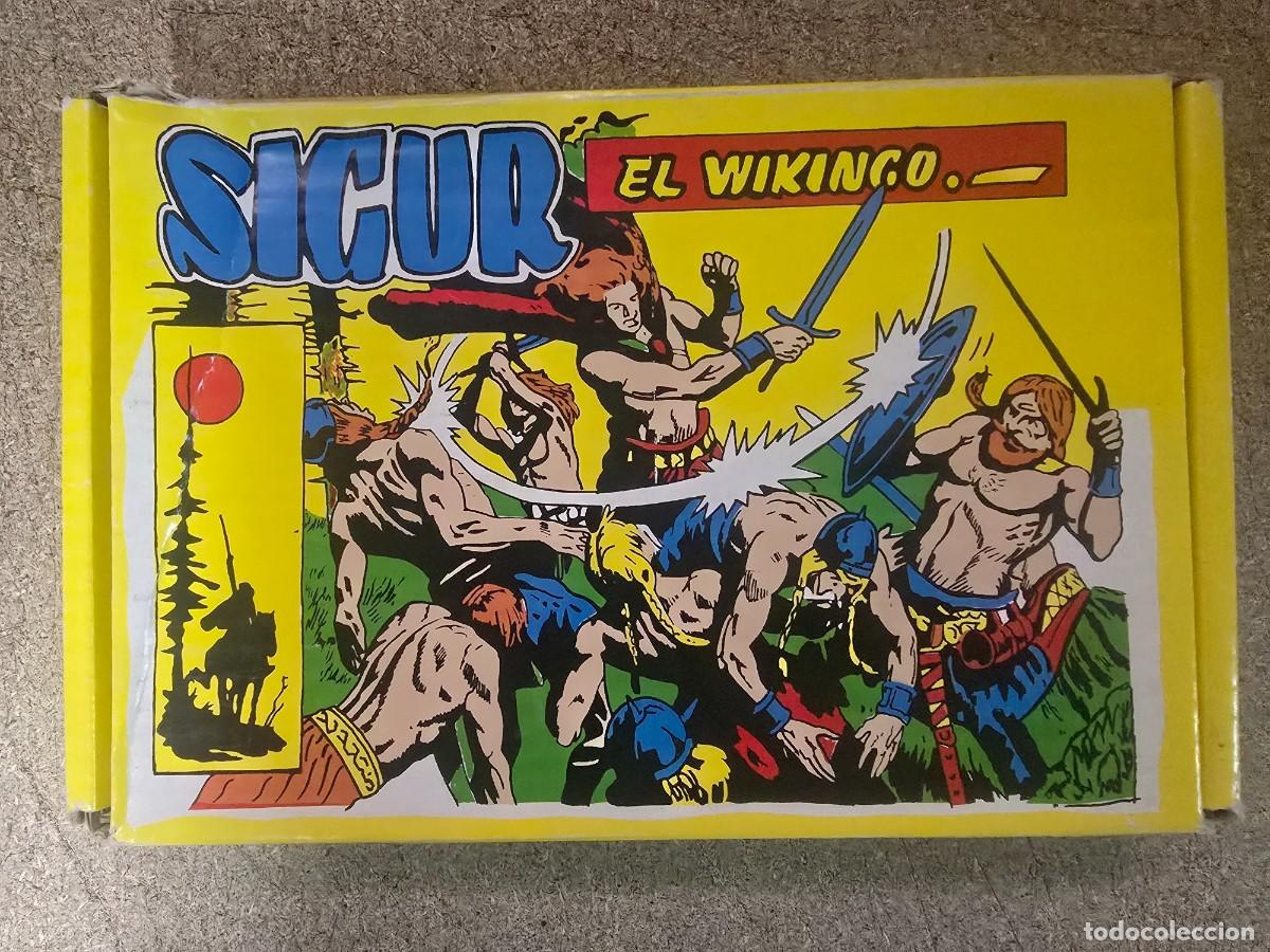 Tebeos: Sigur el Vikingo.Completa 33 Tebeos.Toray.Facsimil en Estuche