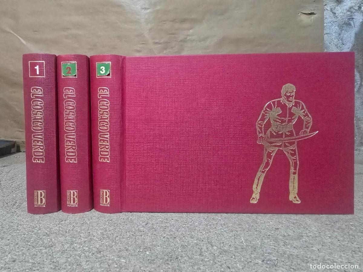 Tebeos: El Cosaco Verde.Completa 144 Tebeos en Tres Tomos.Bruguera.Facsimil