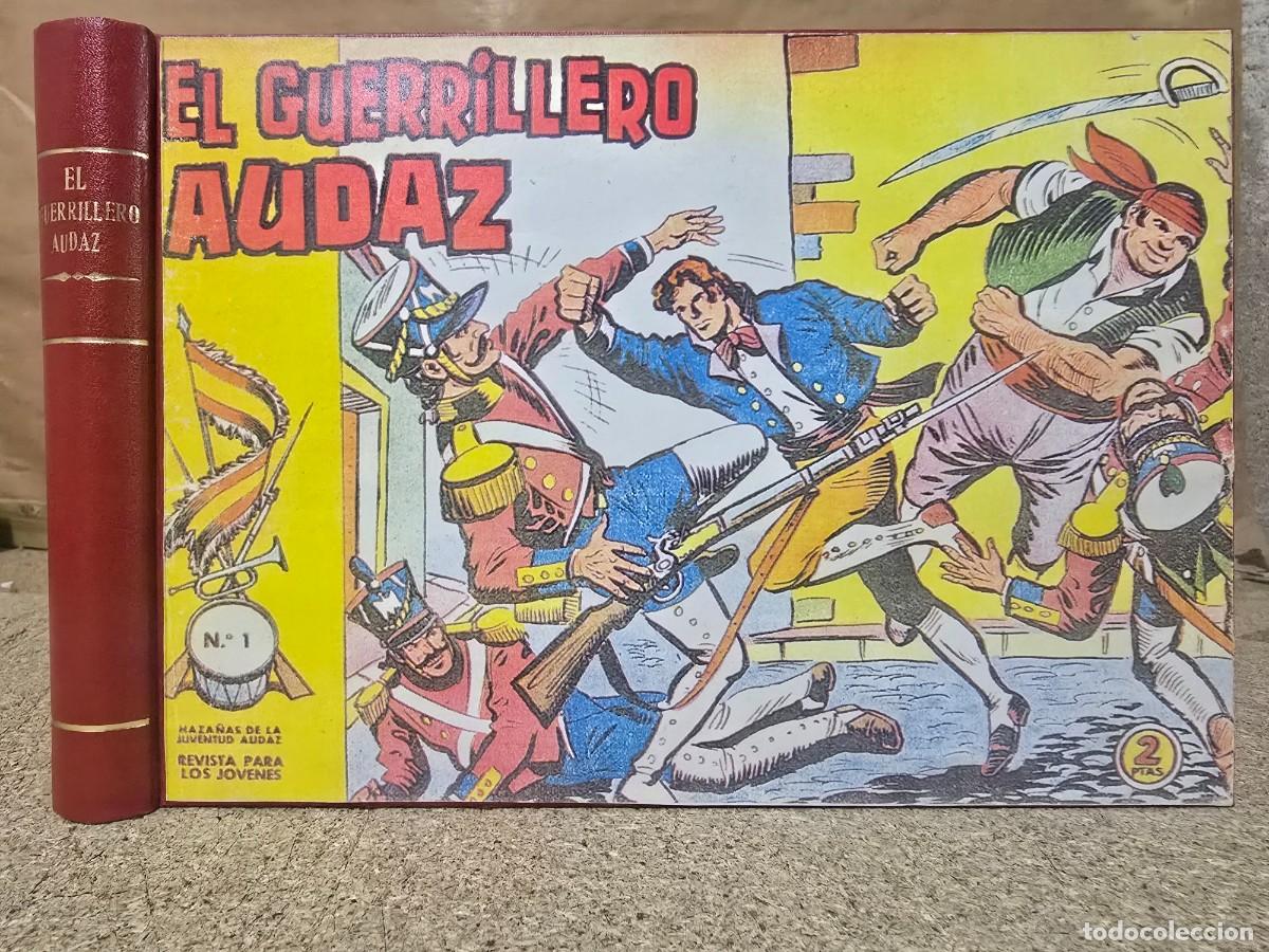Tebeos: El Guerrillero Audaz.Completa 26 Tebeos en un Tomo.Valenciana.Facsimil