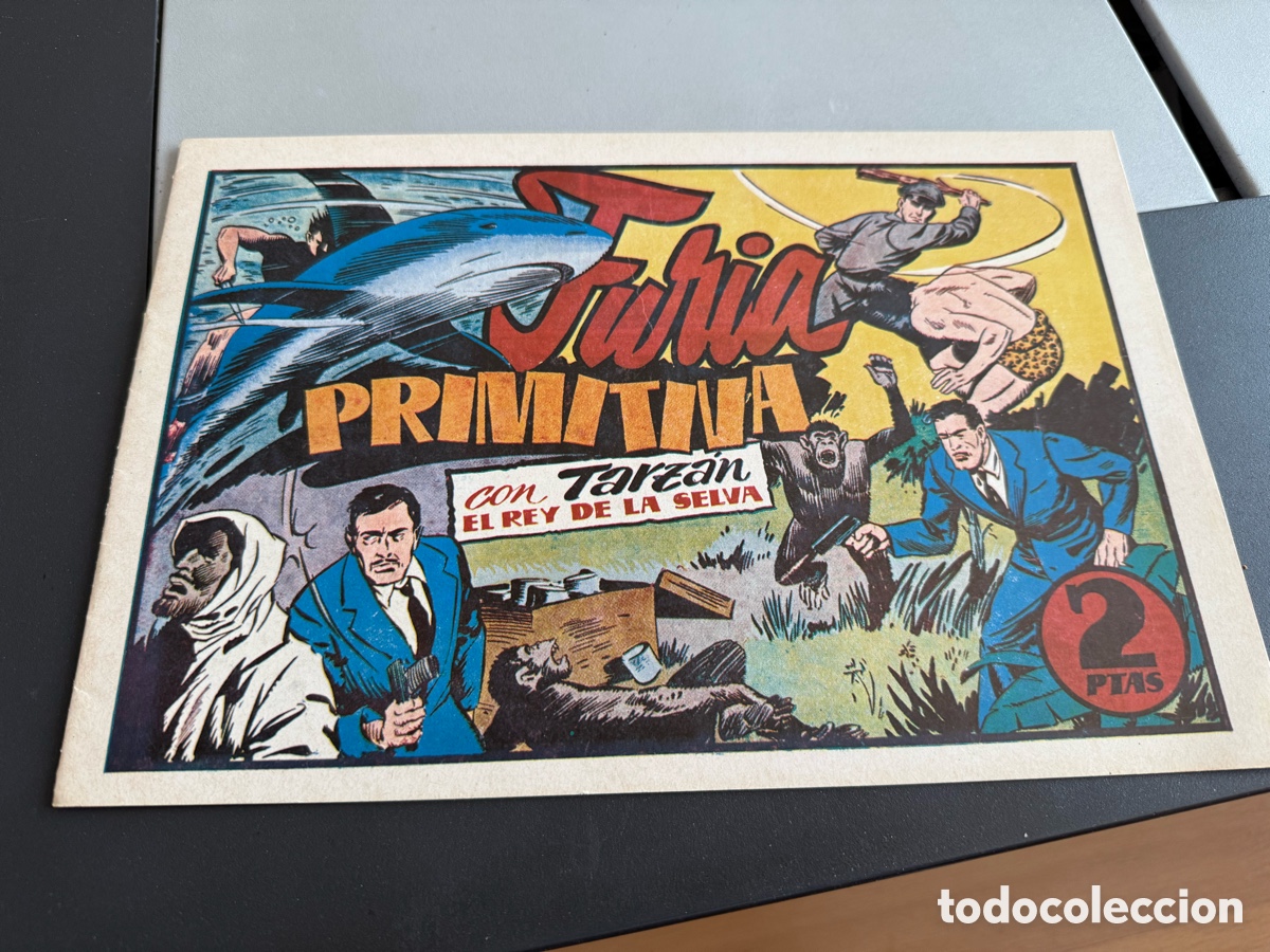 Tebeos: Furia Primitiva. Con TARZAN El rey de la selva