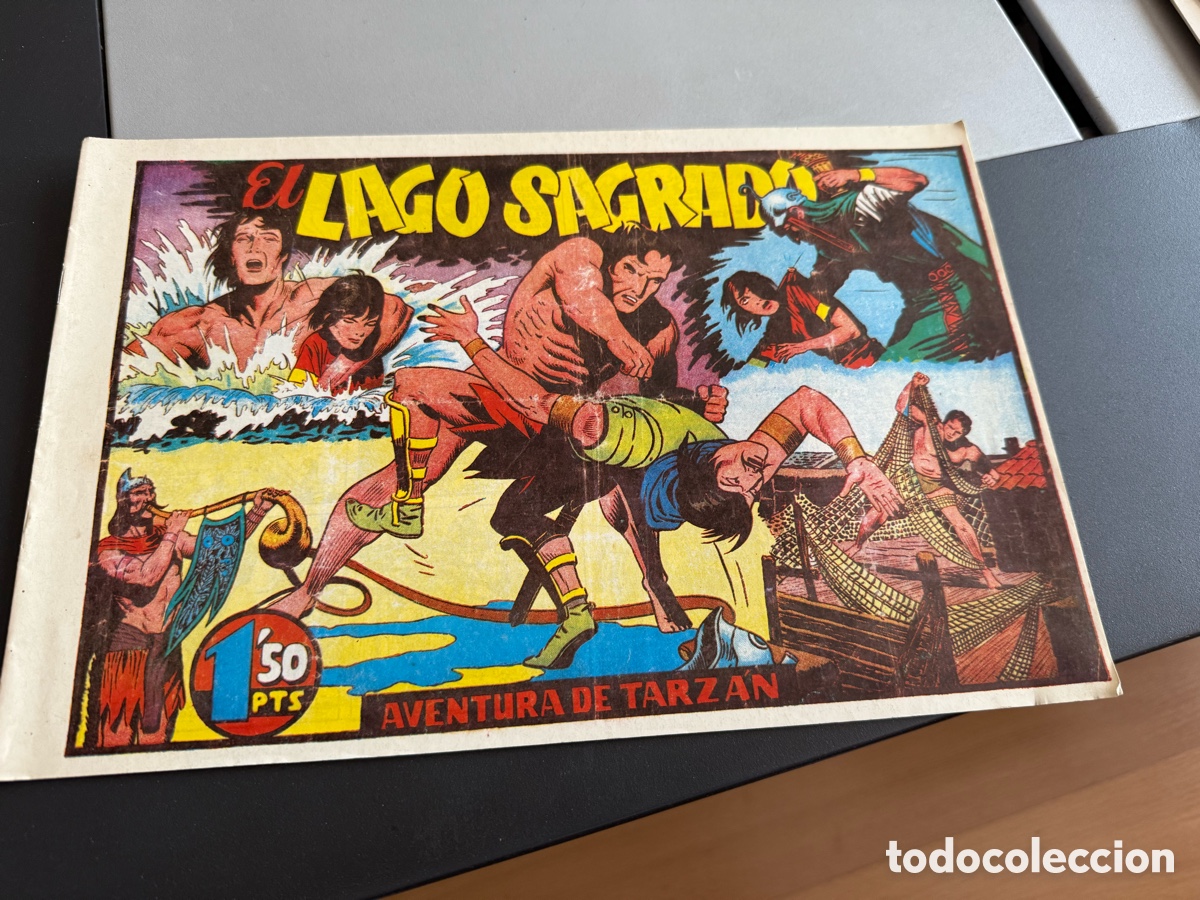 Tebeos: El Lago Sagrado. TARZAN