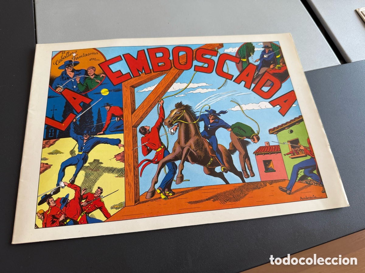 Tebeos: EL CABALLERO FANTASMA en EMBOSCADA