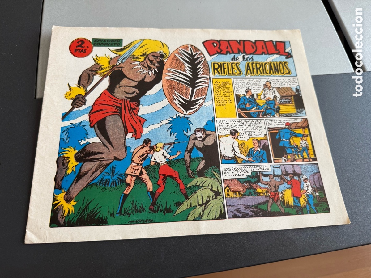 Tebeos: RANDALL de los RIFLES AFRICANOS - Foto 1