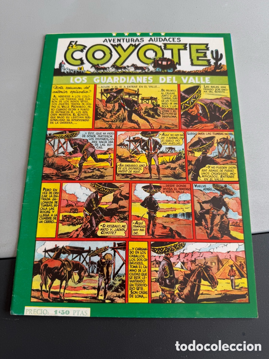 Tebeos: EL COYOTE. Aventuras Audaces