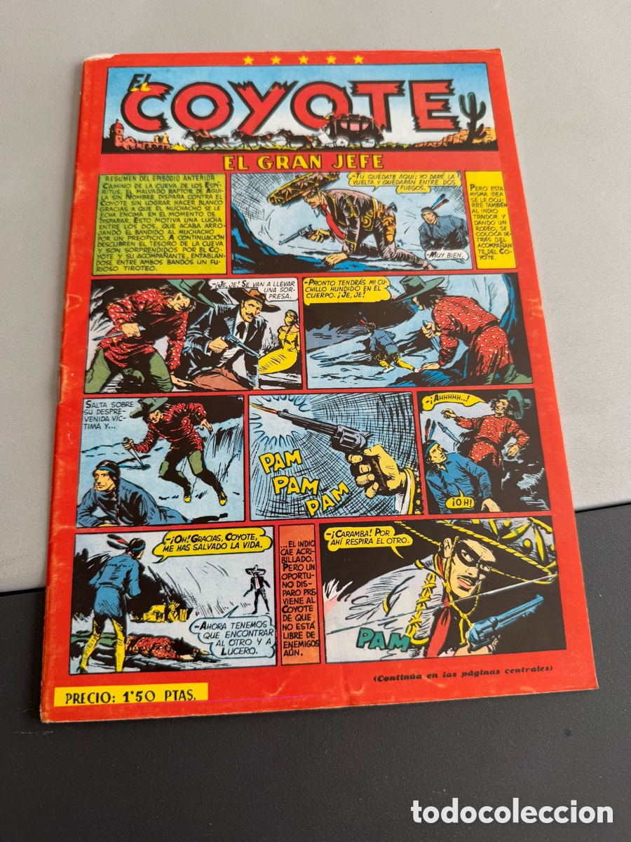 Tebeos: EL COYOTE. EL GRAN JEFE