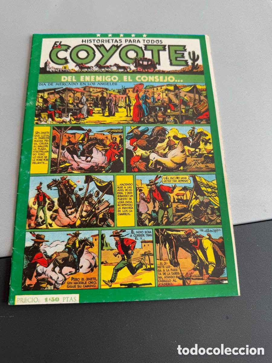 Tebeos: EL COYOTE. CURIOSIDADES E HISTORIETAS