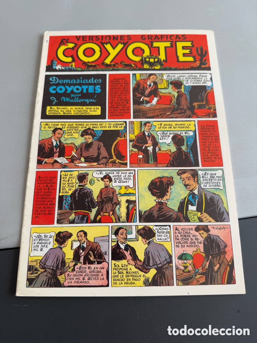 Tebeos: EL COYOTE. Versiones Gr&aacute;ficas