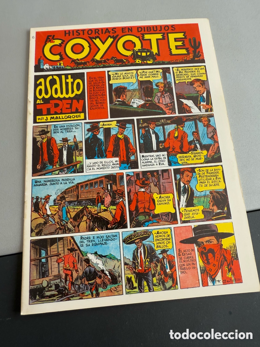 Tebeos: EL COYOTE. HISTORIAS EN DIBUJOS