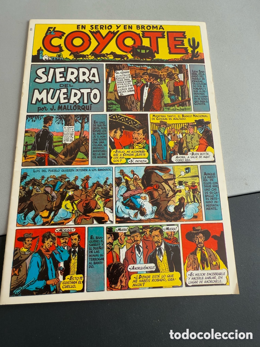 Tebeos: EL COYOTE. SIERRA DEL MUERTO