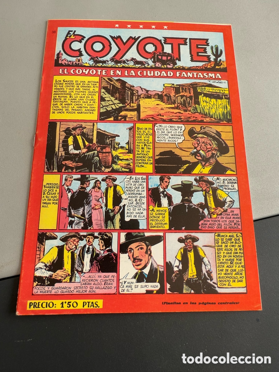 Tebeos: EL COYOTE. EL COYOTE EN LA CIUDAD FANTASMA