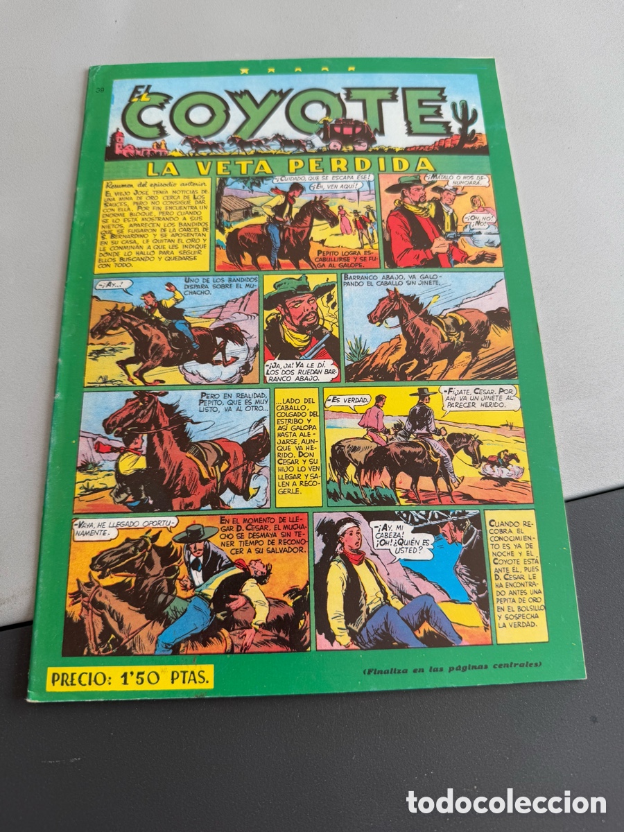Tebeos: EL COYOTE. LA VETA PERDIDA