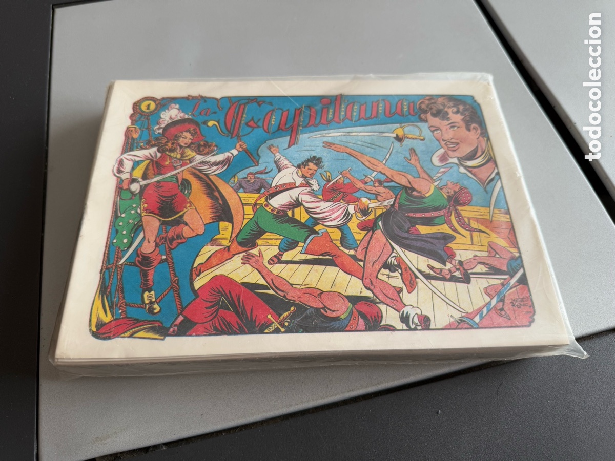 Tebeos: EL CHARRO TEMERARIO. LA CAPITANA. COLECCI&Oacute;N COMPLETA. 44 N&uacute;meros