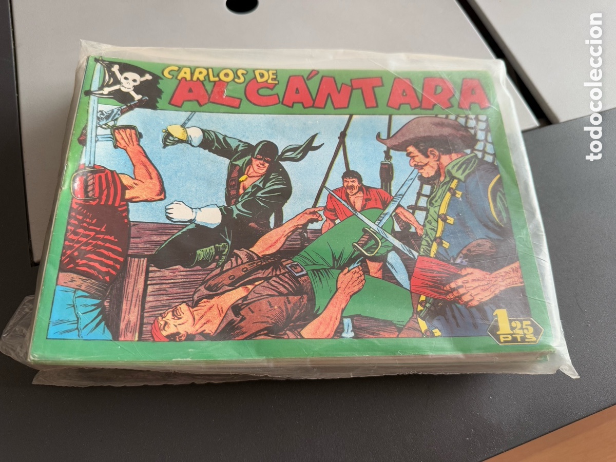 Tebeos: CARLOS DE ALC&Aacute;NTARA. COLECCI&Oacute;N COMPLETA. 37 N&uacute;meros