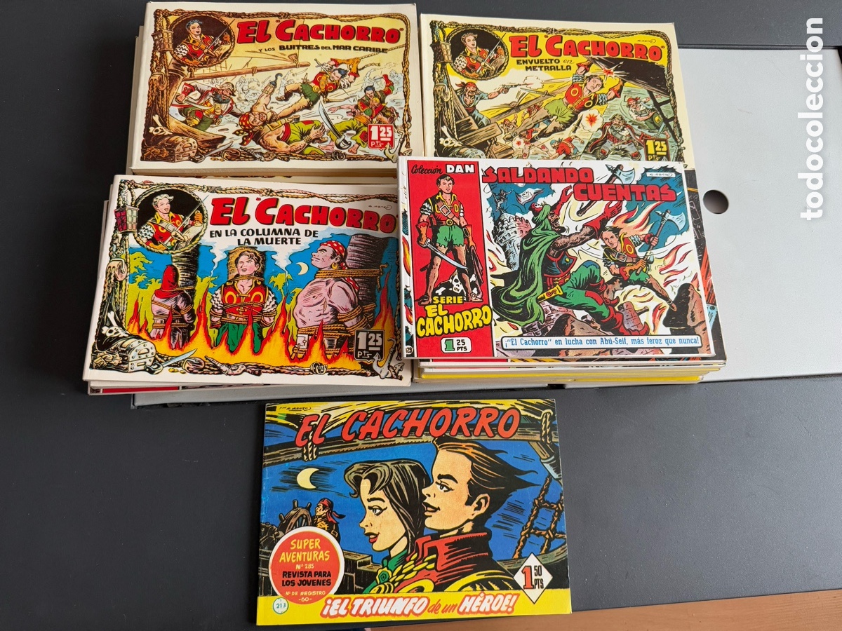 Tebeos: EL CACHORRO. COLECCI&Oacute;N COMPLETA. 27 n&uacute;meros