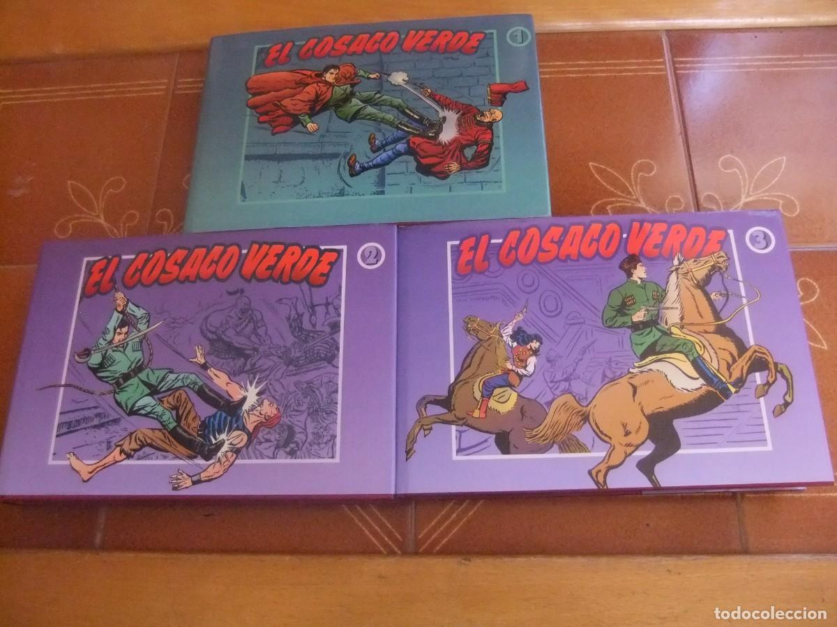 Tebeos: EL COSACO VERDE COLECCION COMPLETA EN 3 TOMOS EDICIONES B