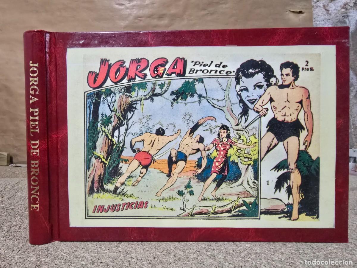 Tebeos: Jorga Piel de Bronce.Completa 18 Tebeos en un Tomo.Ricart.Facsimil