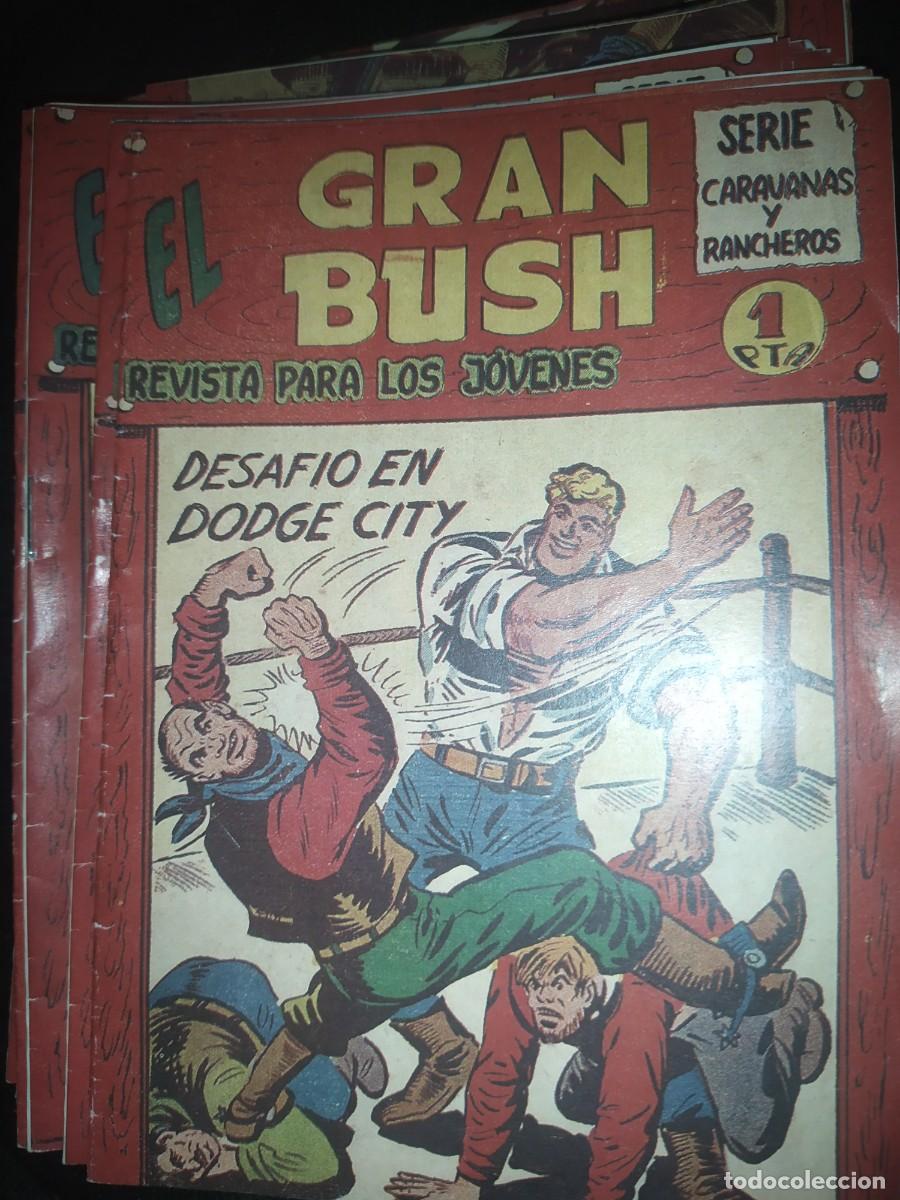 Tebeos: EL GRAN BUSH COMPLETA 35 NUMEROS MANUEL GAGO EDITORIAL MAGA REEDICION