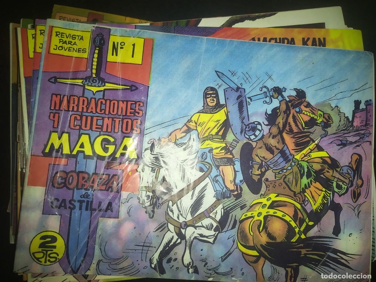 Tebeos: CORAZA DE CASTILLA COMPLETA 43 NUMEROS EDITORIAL MAGA REEDICION