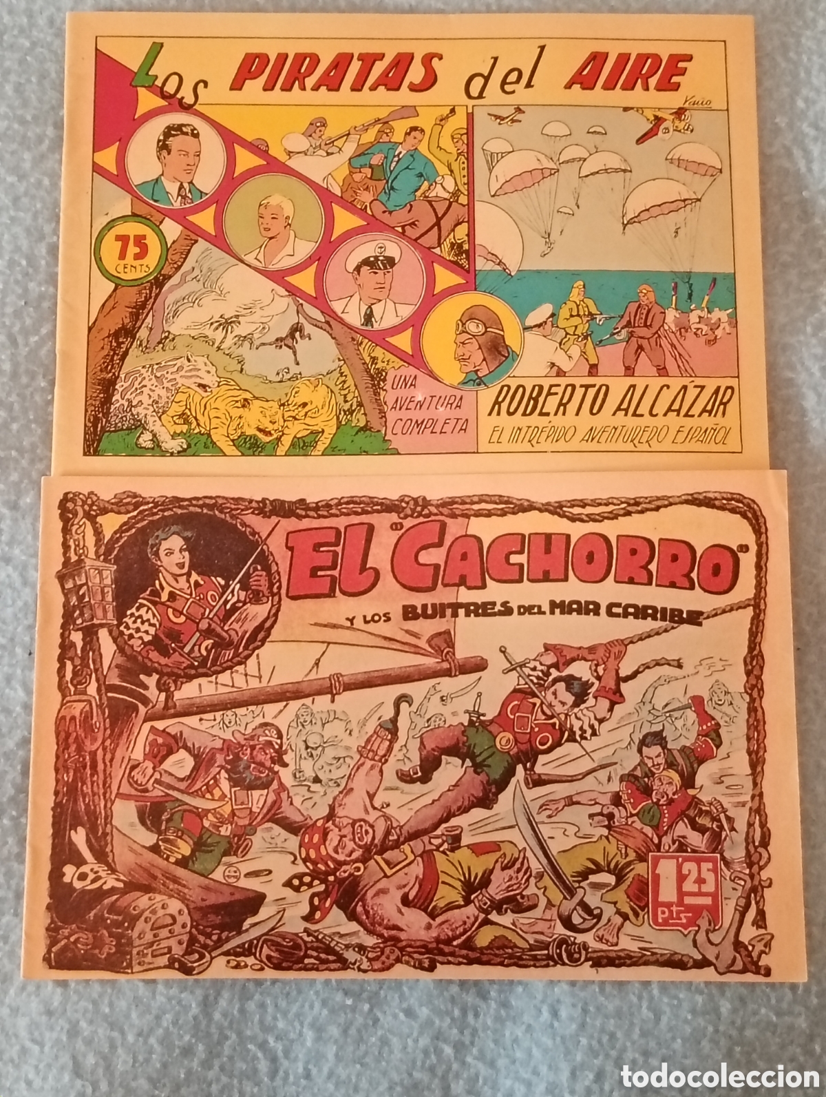 Tebeos: 2 EJEMPLARES N&Uacute;MEROS uno FACS&Iacute;MIL