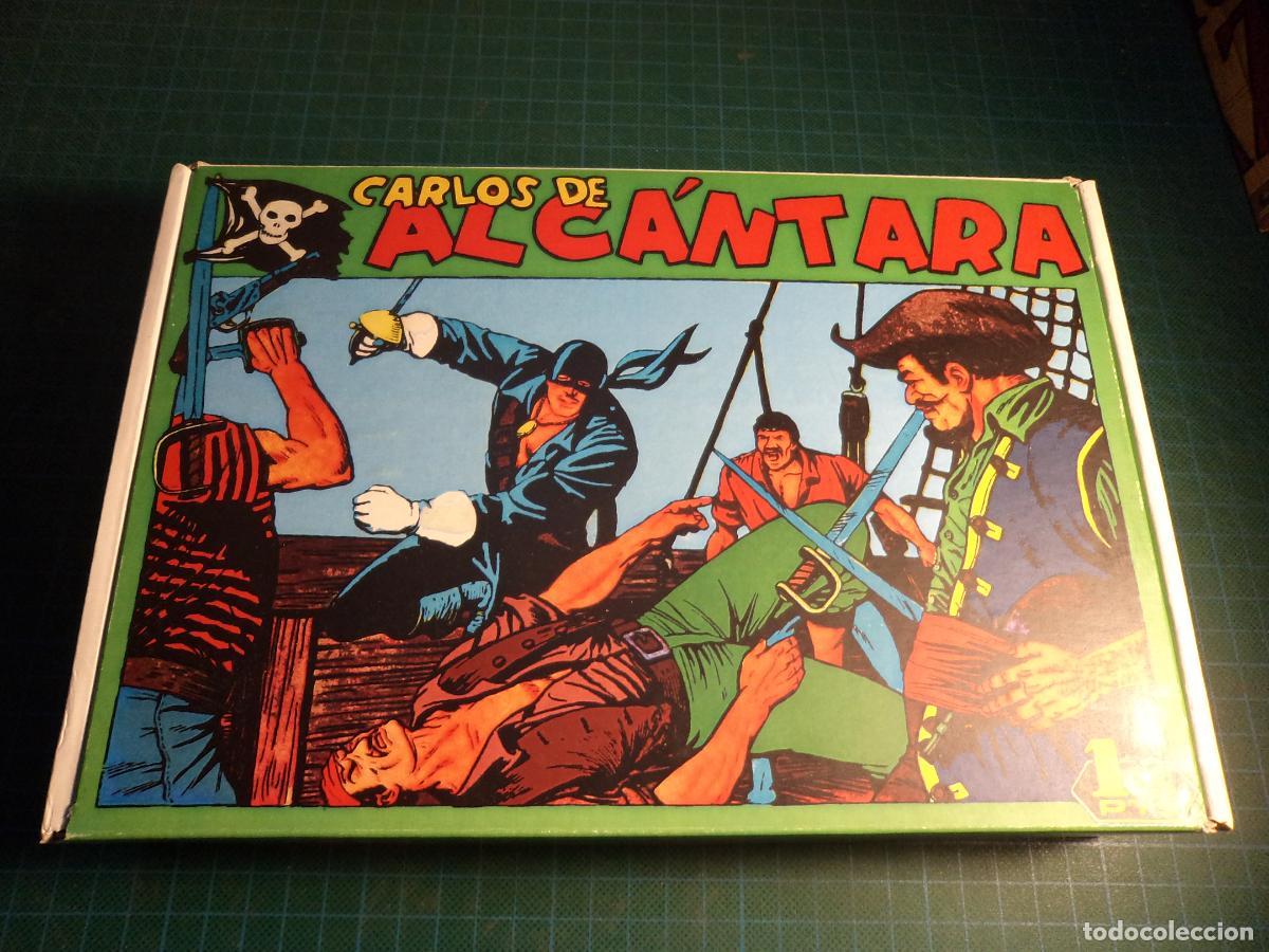 Tebeos: Carlos de Alcantara. Completa. Reedicion. 37 numeros + almanaque