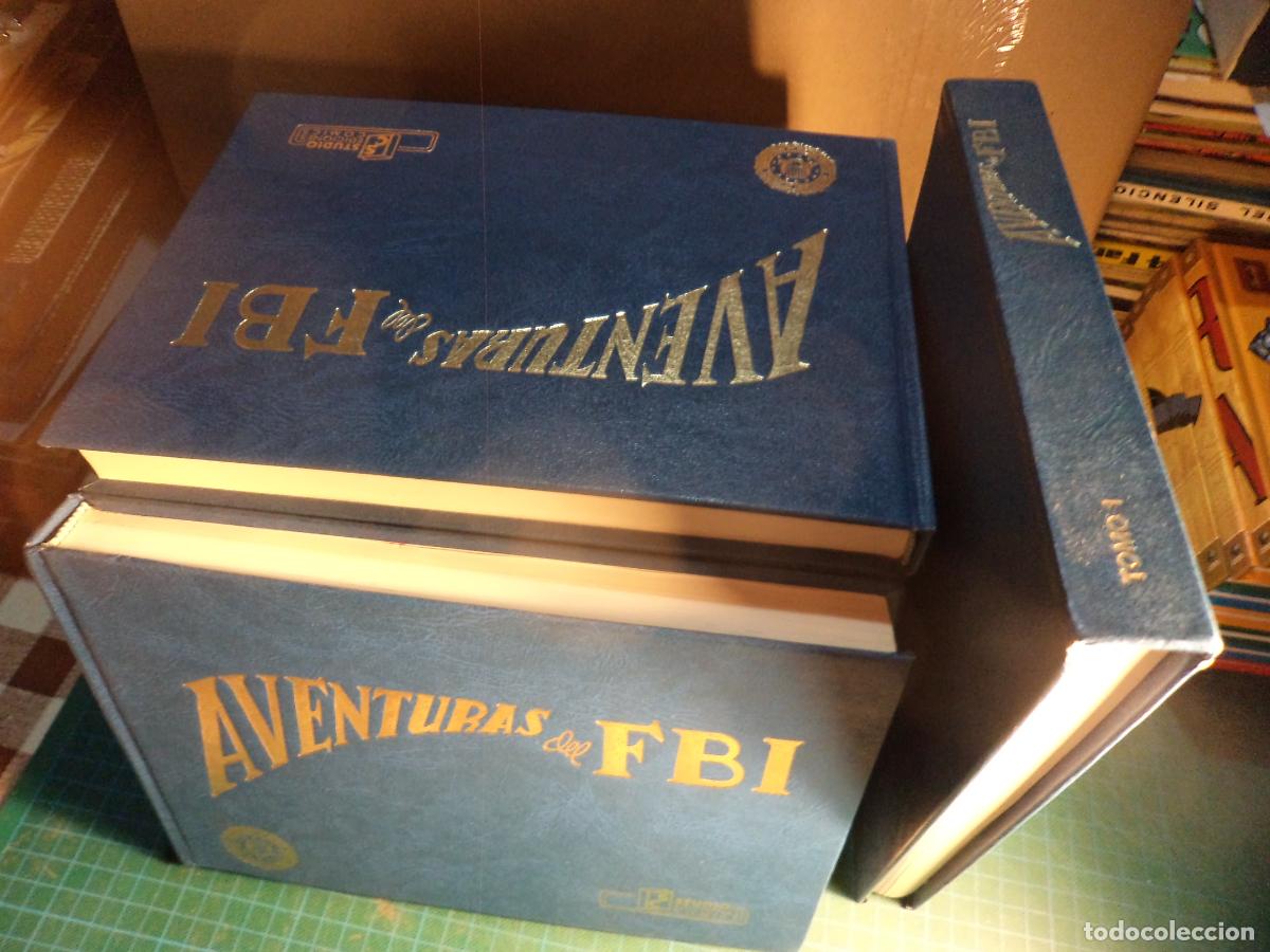 Tebeos: Aventuras del FBI. Completa en 10 tomos. Reedicion. 252 numeros