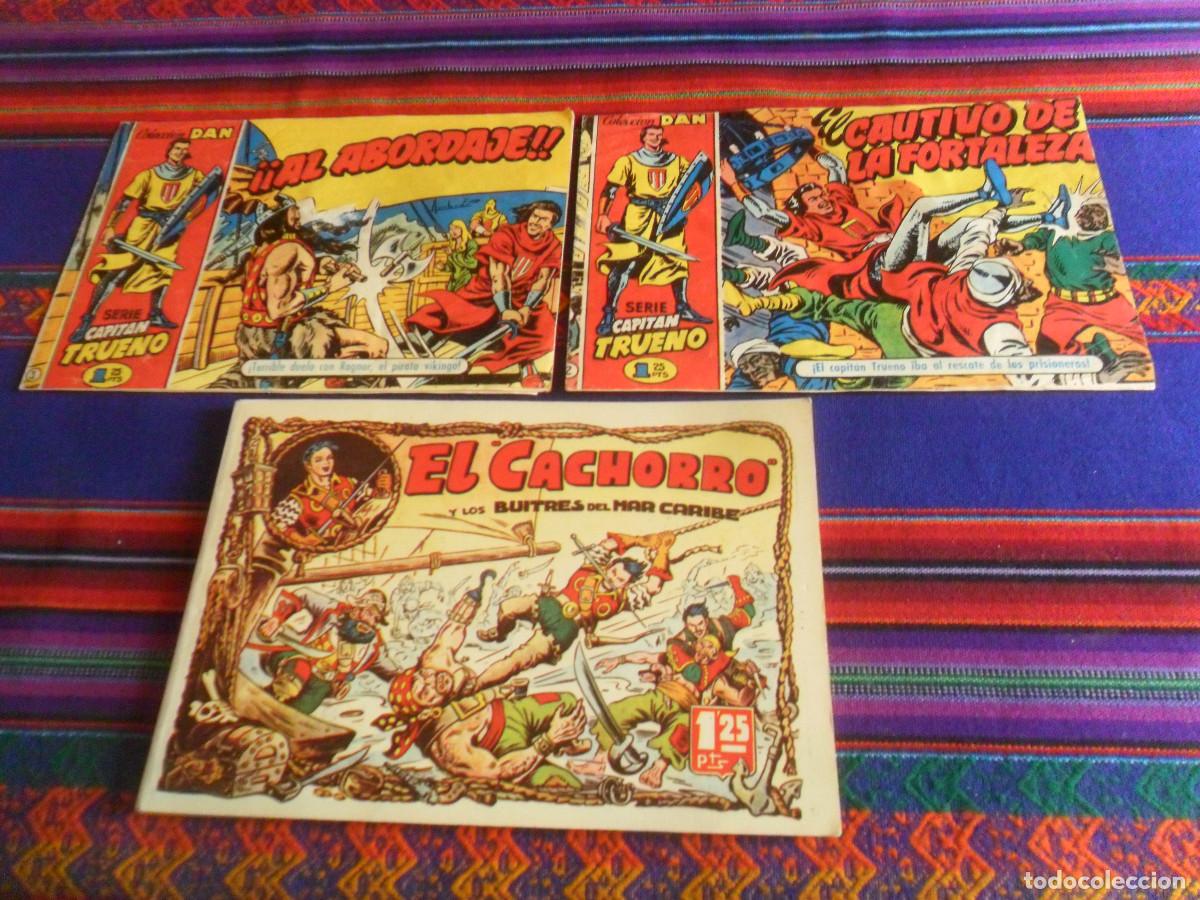 Tebeos: EL CACHORRO TOMO 1 CON N&ordm;S 1 AL 8. IBERCOMIC 1985. REGALO EL CAPIT&Aacute;N TRUENO FACS&Iacute;MIL N&ordm;S 2 Y 3.