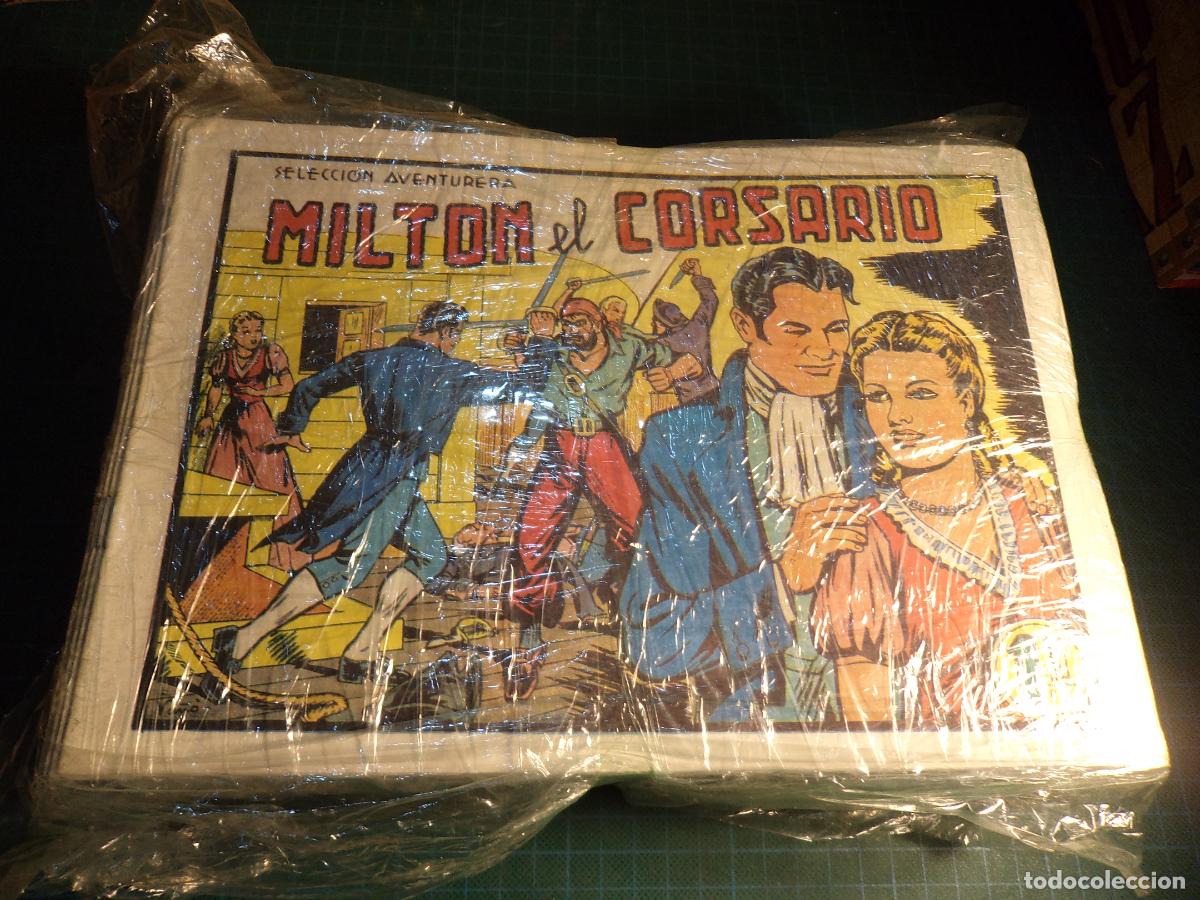 Tebeos: Milton el Corsario. Completa. 130 ejemplares. Facsimil.