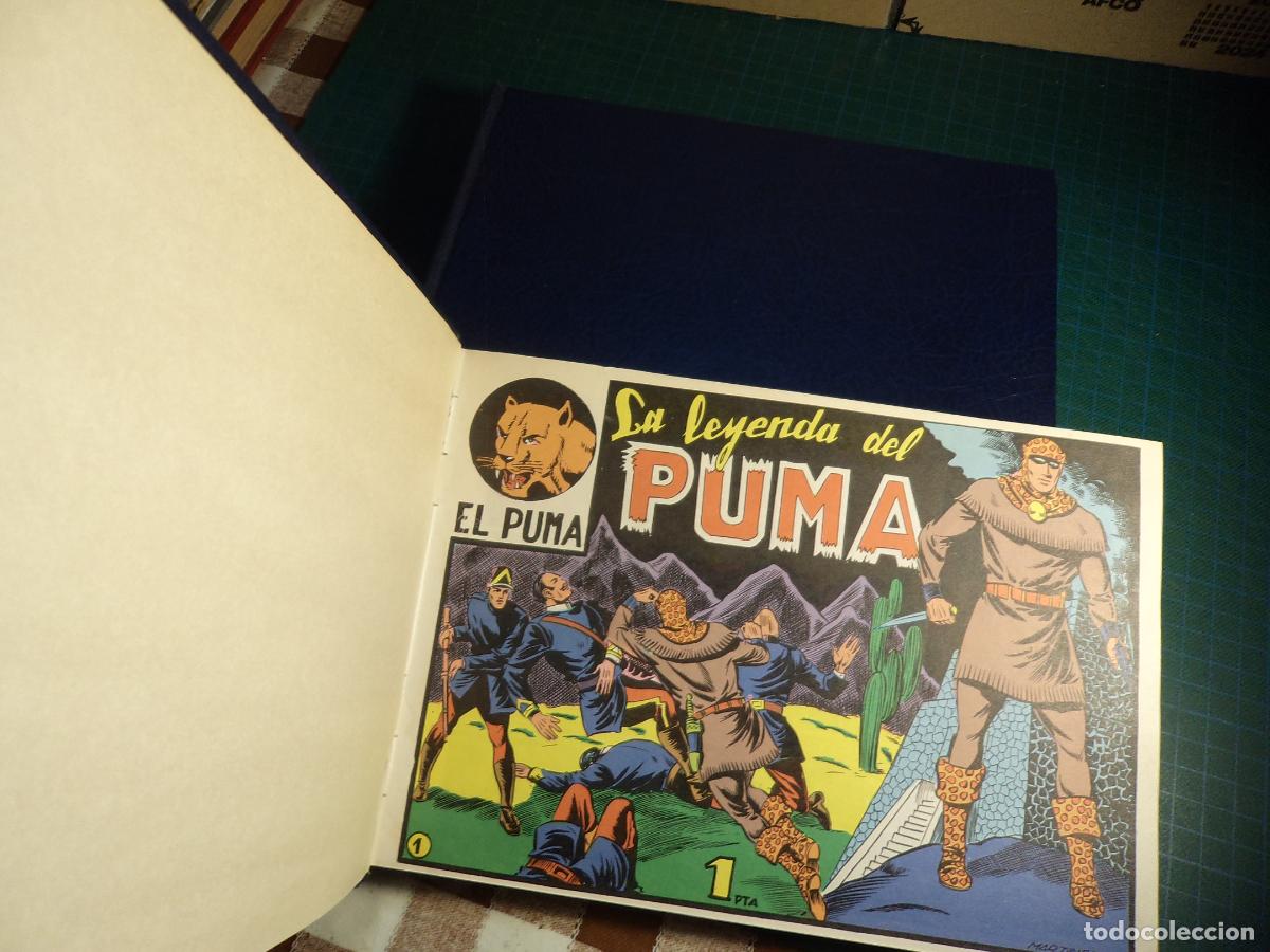 Tebeos: El Puma 1&ordf; serie. Completa encuadernada. 60 ejemplares. Facsimil.