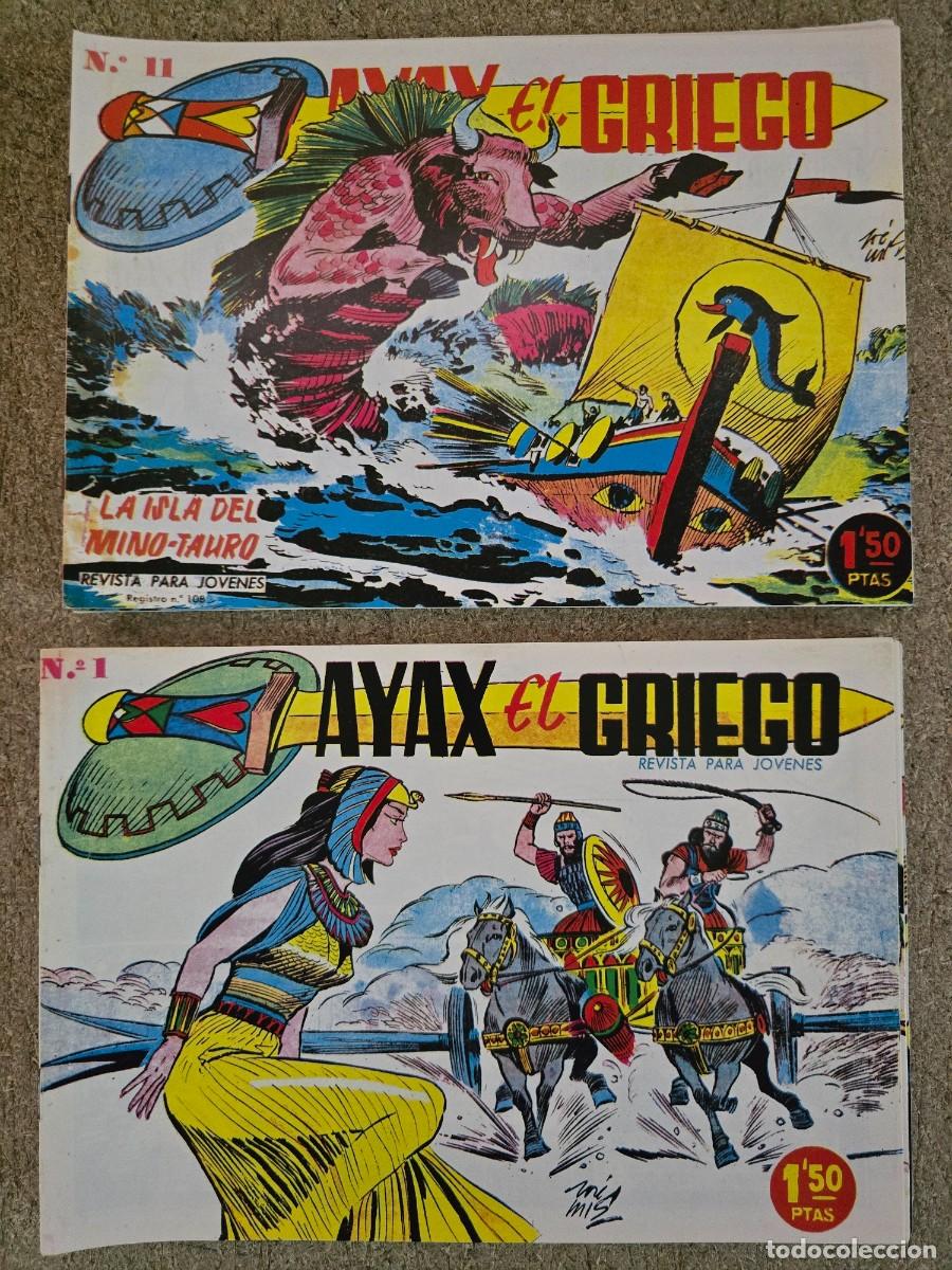 Tebeos: Ayax el Griego.Completa 20 Tebeos.Creo.Facsimil
